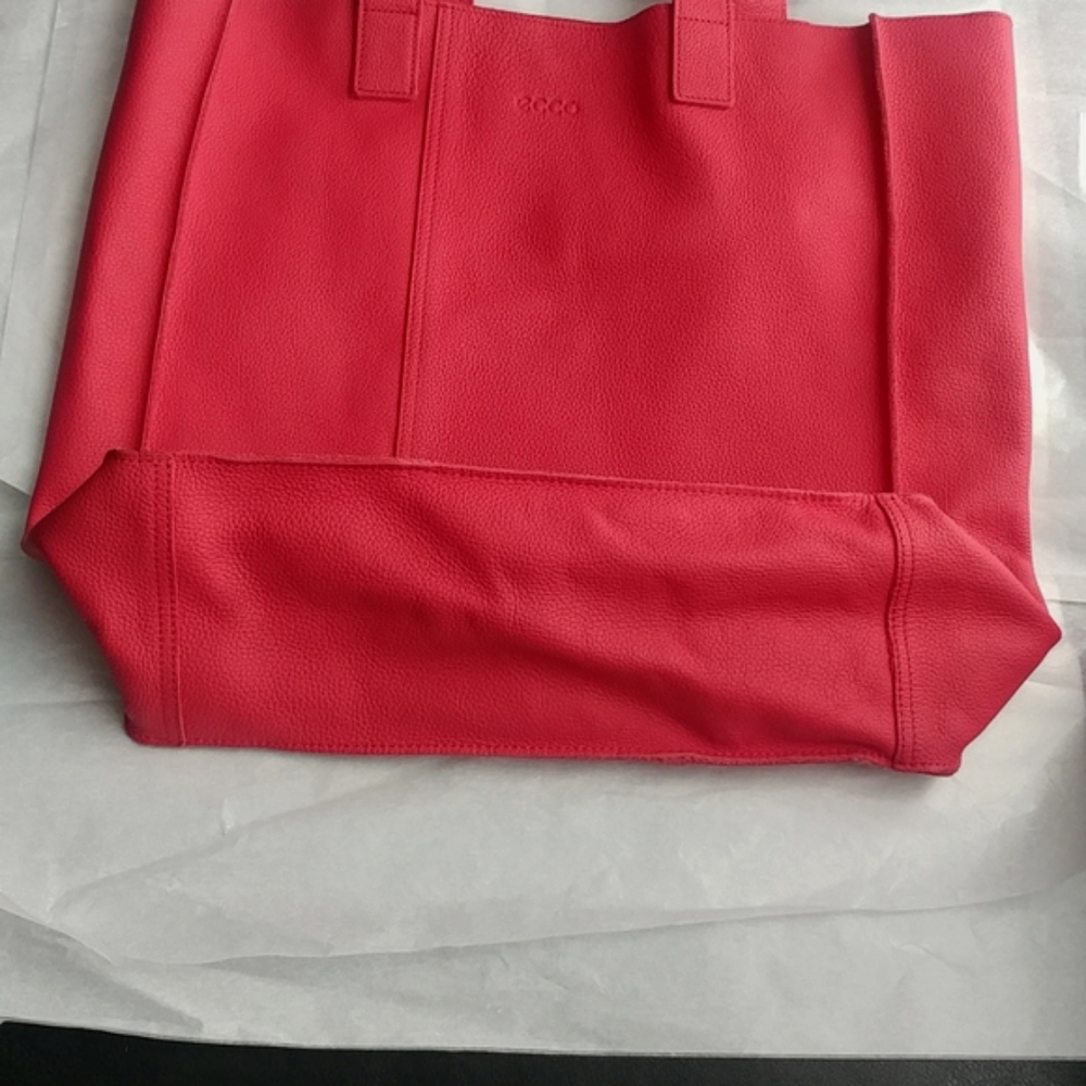 Ecco leather tote bag - Picture 5 of 11